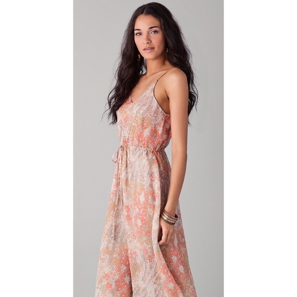 Joie Oasis floral silk sundress dress small - Picture 2 of 6